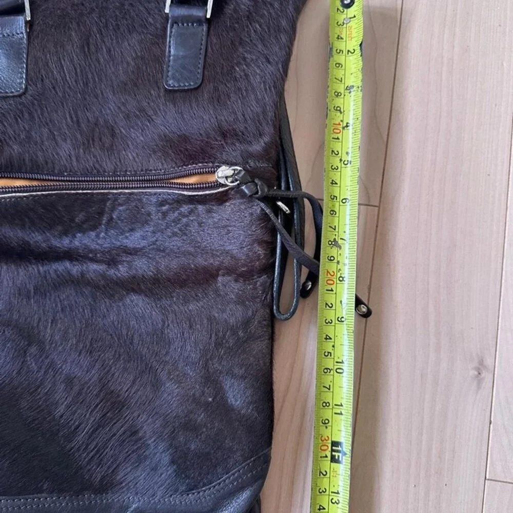 Maurizio Taiuti Genuine Cowhide Fold-Over Bag – Made in Italy - Picture 5 of 8